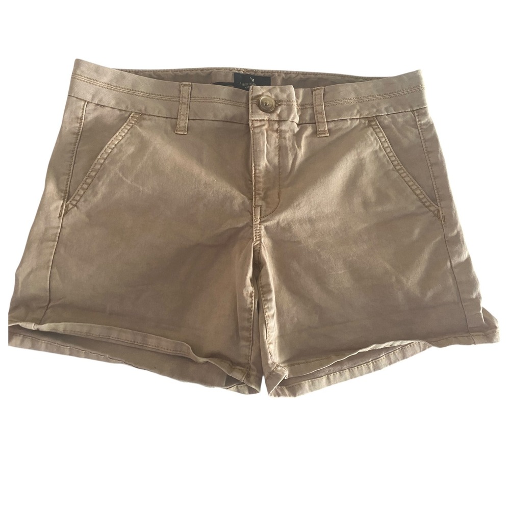 American Eagle Outfitters Tan Jean Shorts